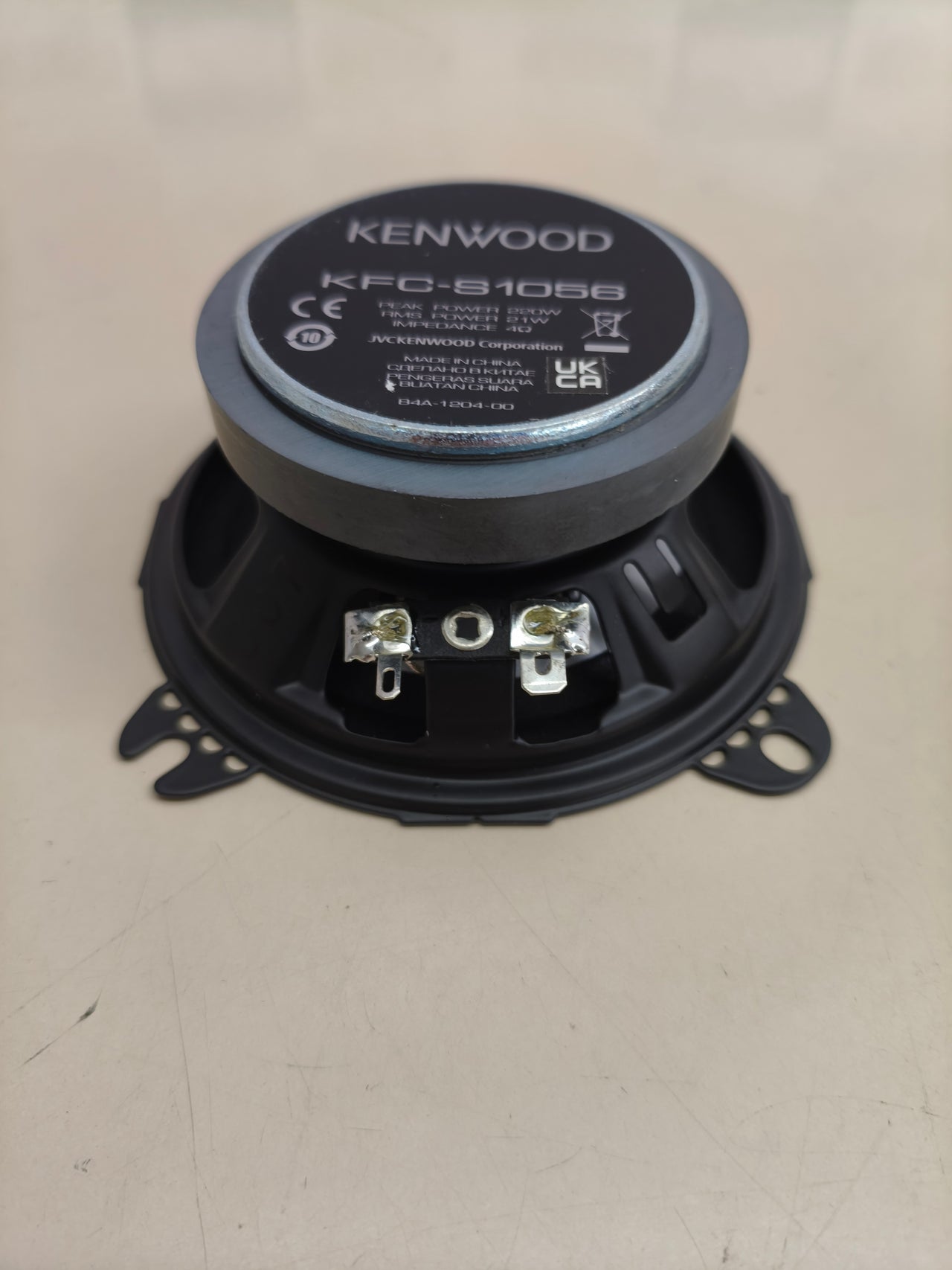 Altavoces para coche de 10 cm (4 pulgadas), doble cono, 21 W RMS.