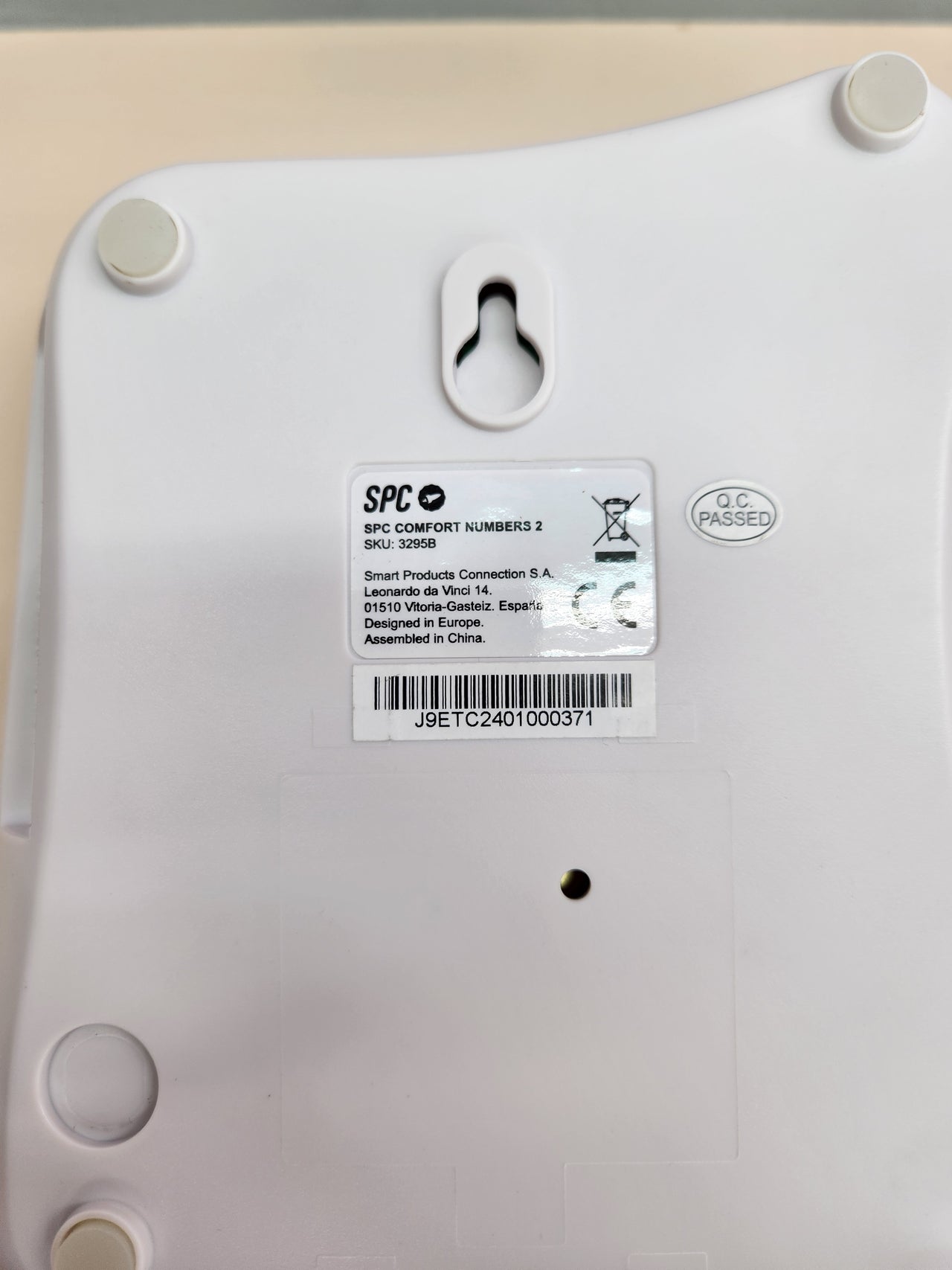 Teléfono Fijo para Mayores SPC Comfort Numbers 2