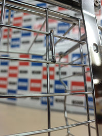 Cesta Deslizante para Gabinete Extraíble – Simple Houseware, Organizador Metálico Cromado