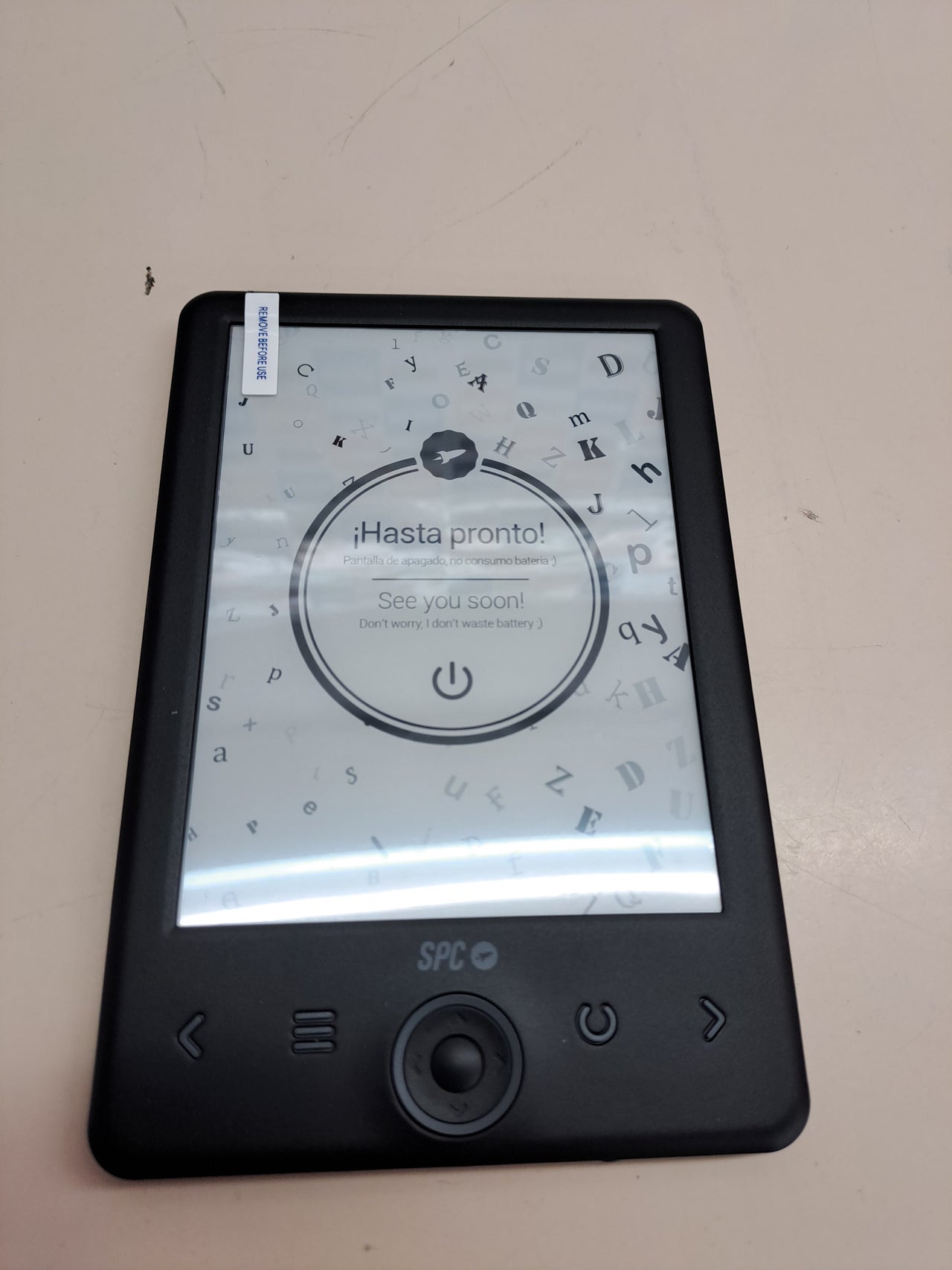 Ebook lector con luz ajustable SPC Dickens Light 2 negro