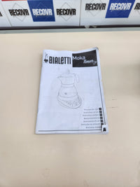 Cafetera, 365W, 3 tazas, Negro, Café Fabricante con Construido-in Temporizador, Bialetti Moka Temporizador
