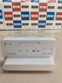 Braun BC10W, despertador digital con fecha, temperatura y alarma, blanco