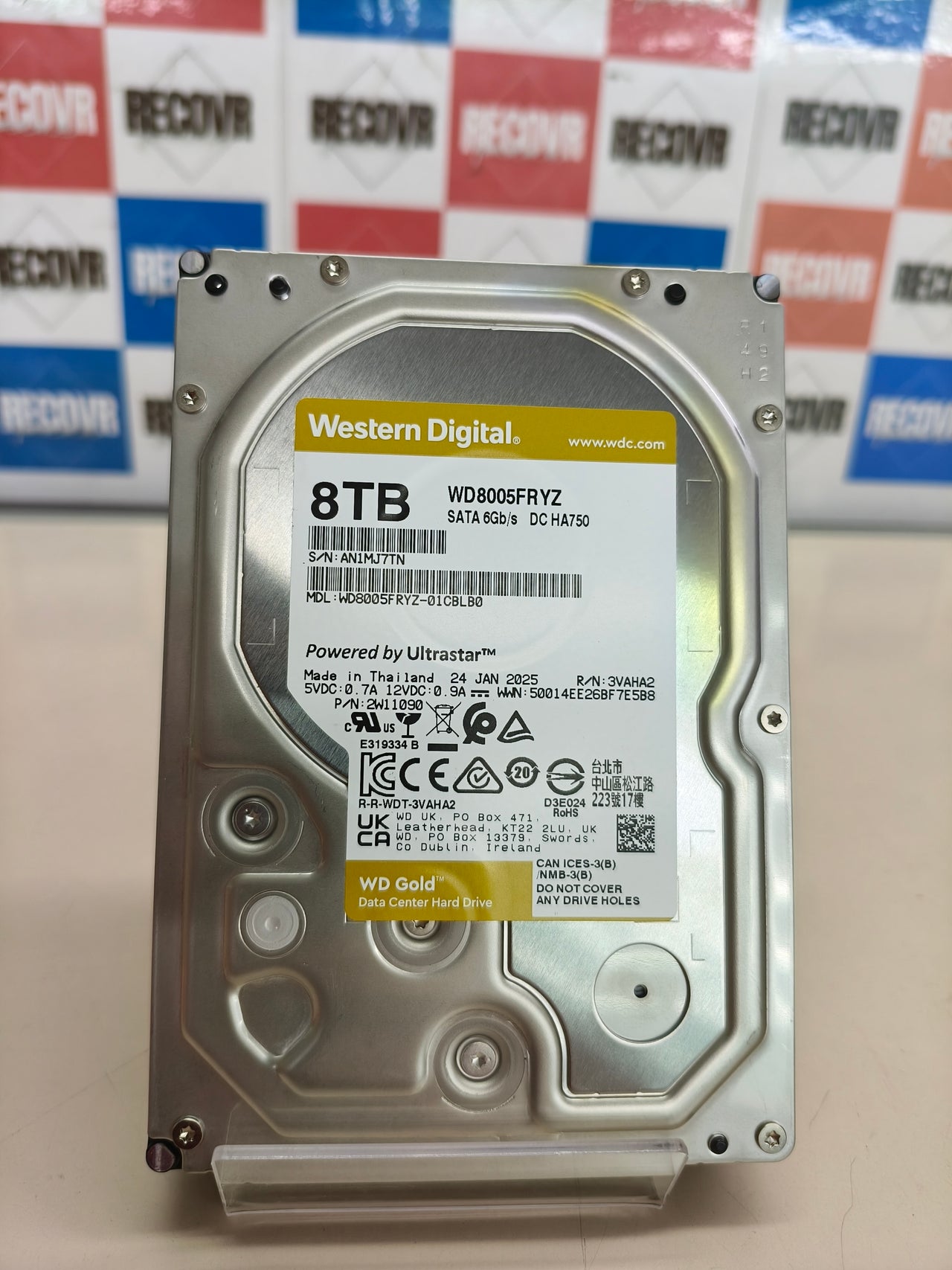 Disco duro WD Gold 8 TB
