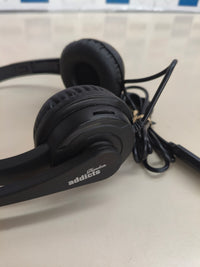 Auriculares estéreo USB con micrófono