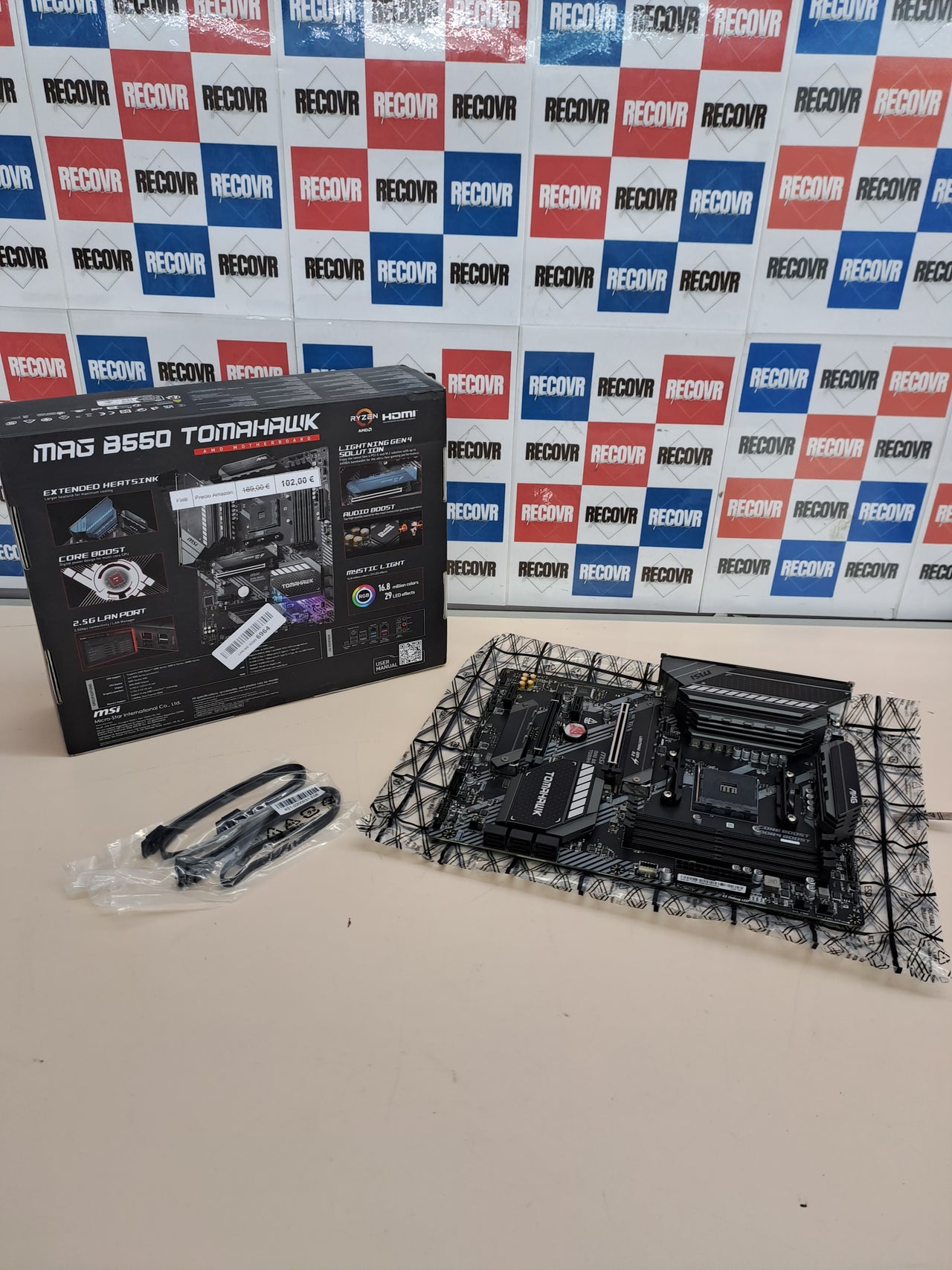 Ryzen placa base MSI MAG B550 Tomahawk AMD  AM4