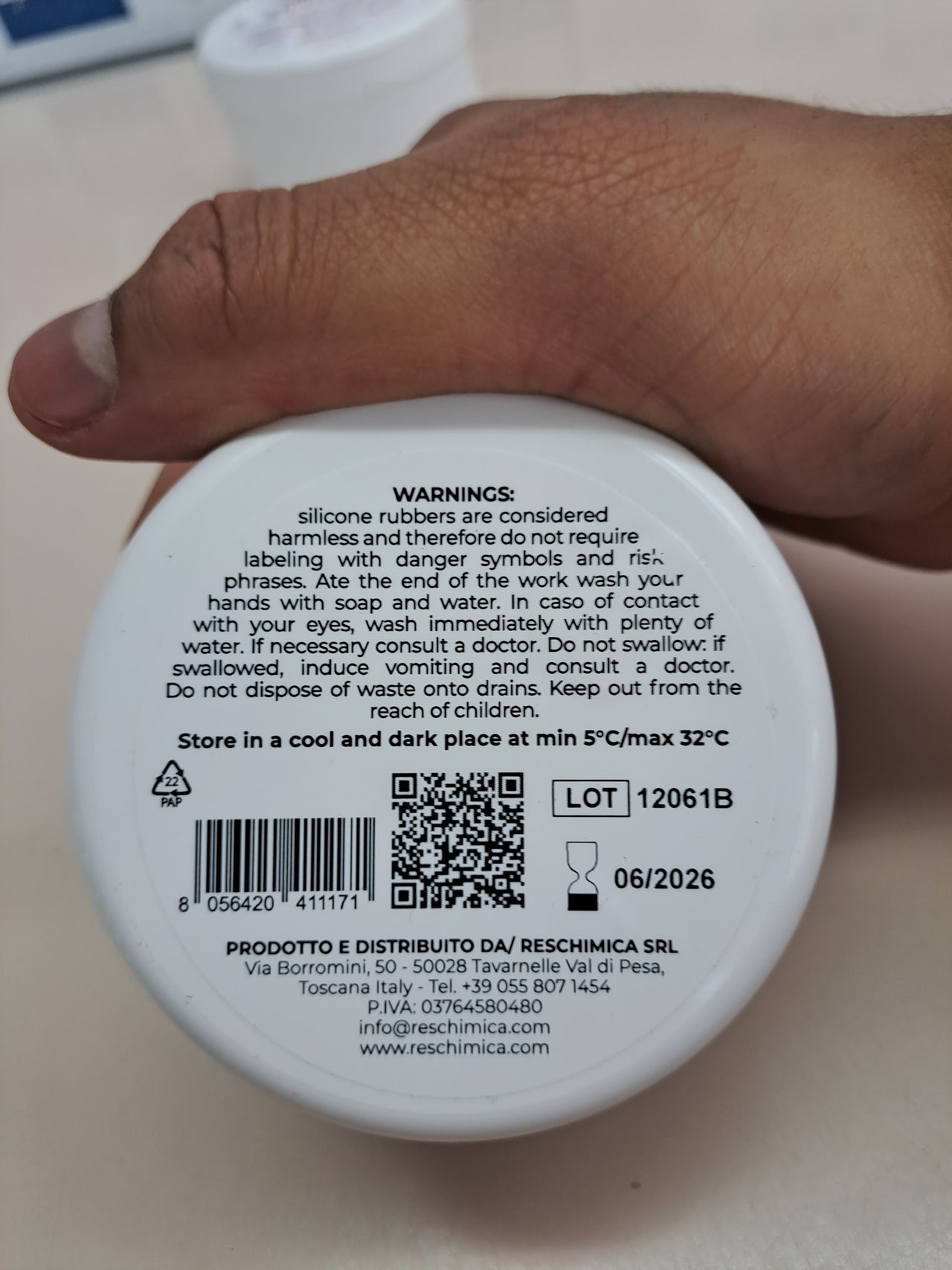 Silicona moldeable 1:1 250 g – SIL HAND