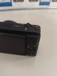 Sony ZV-1F para vlogs, 4K, pantalla multiángulo, negra
