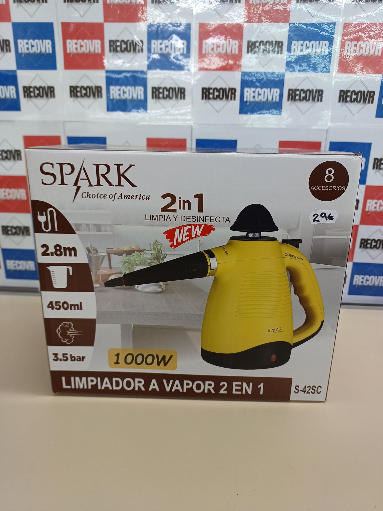 Limpiador a Vapor 2 en 1 S-42SC Spark