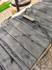 Colchón de masaje eléctrico COMFIER con calor, 10 motores y apagado automático