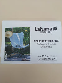Funda 58x62x83 cm para Maxi Pop-Up Batyline, Seigle II,  Lafuma Mobilier