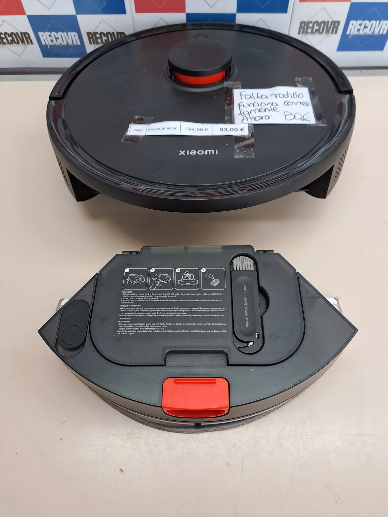 Robot aspirador 5000 Pa con navegación láser – Xiaomi