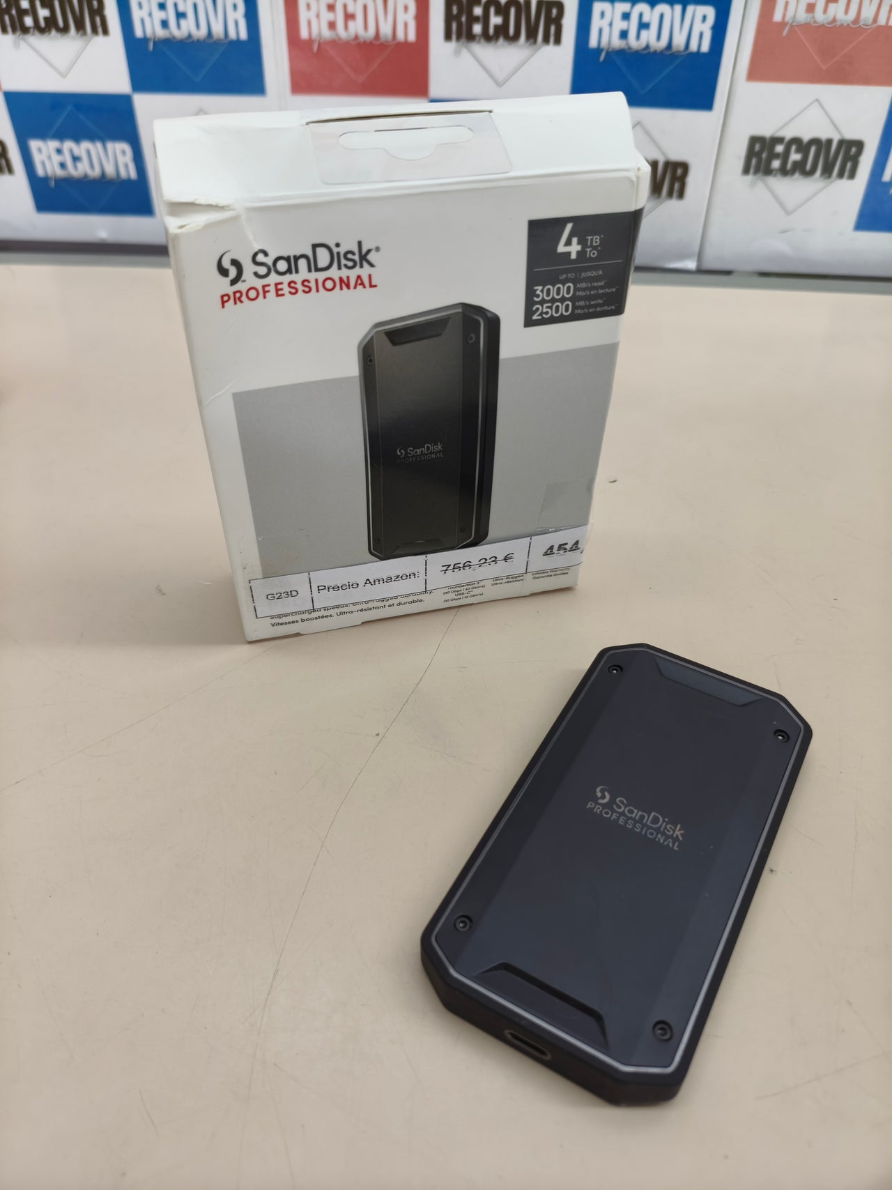 SSD externo SanDisk Professional PRO-G40 4 TB