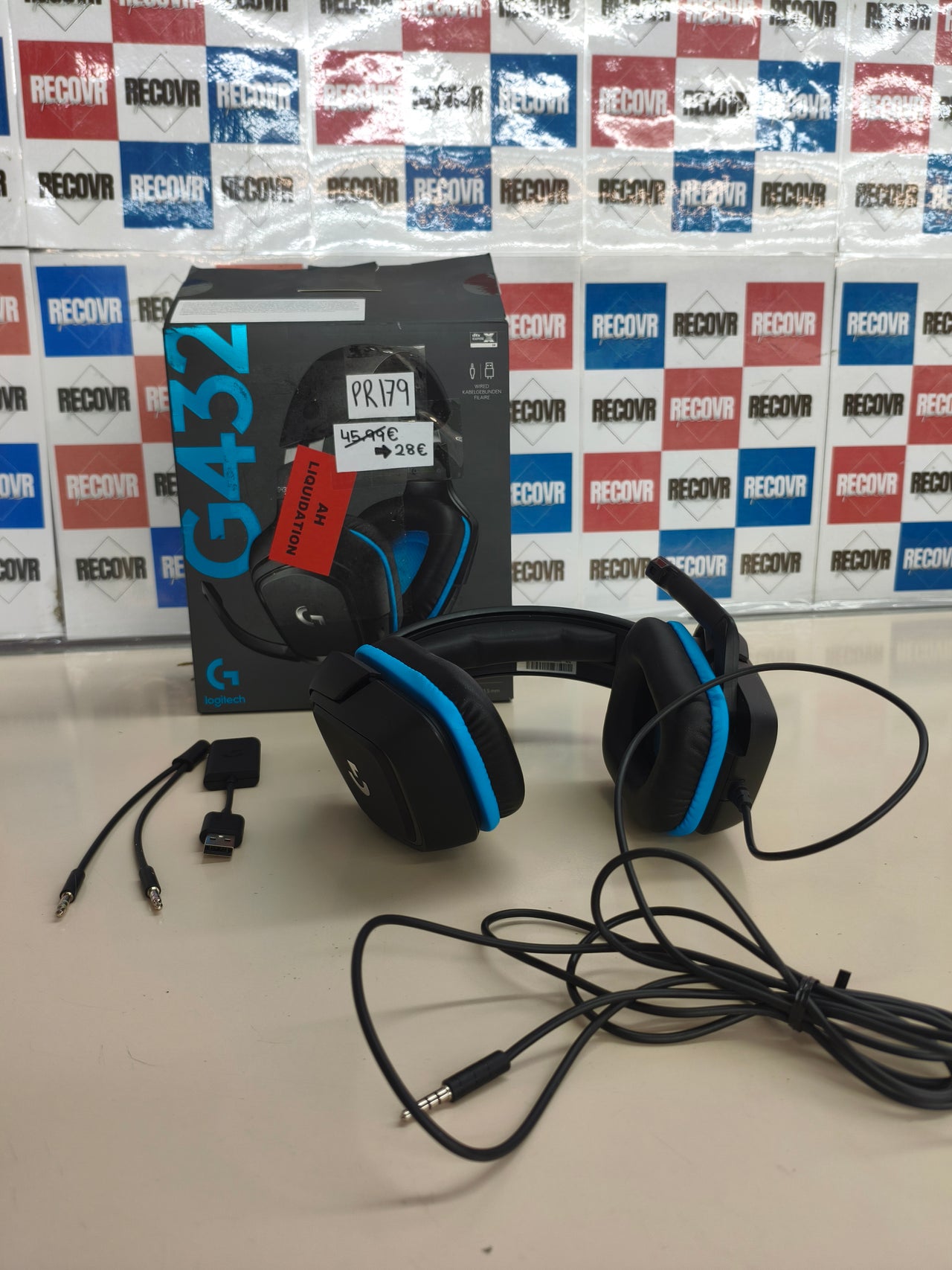 Auriculares gaming Logitech G432