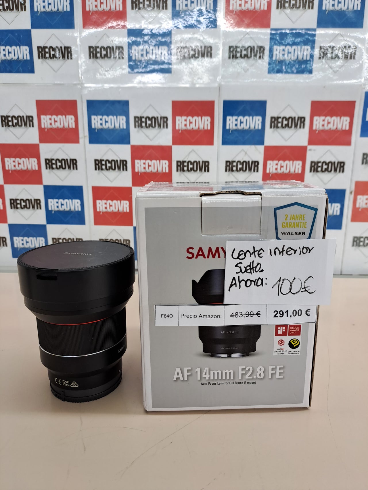 Objetivo fotográfico para Sony FE (14 mm, F2.8 AS, IF UMC)