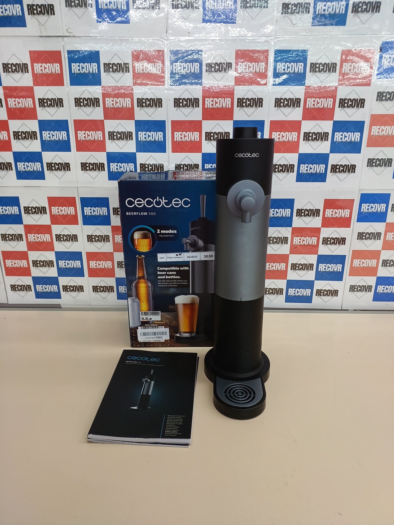 Dispensador de Cerveza Cecotec BeerFlow 500