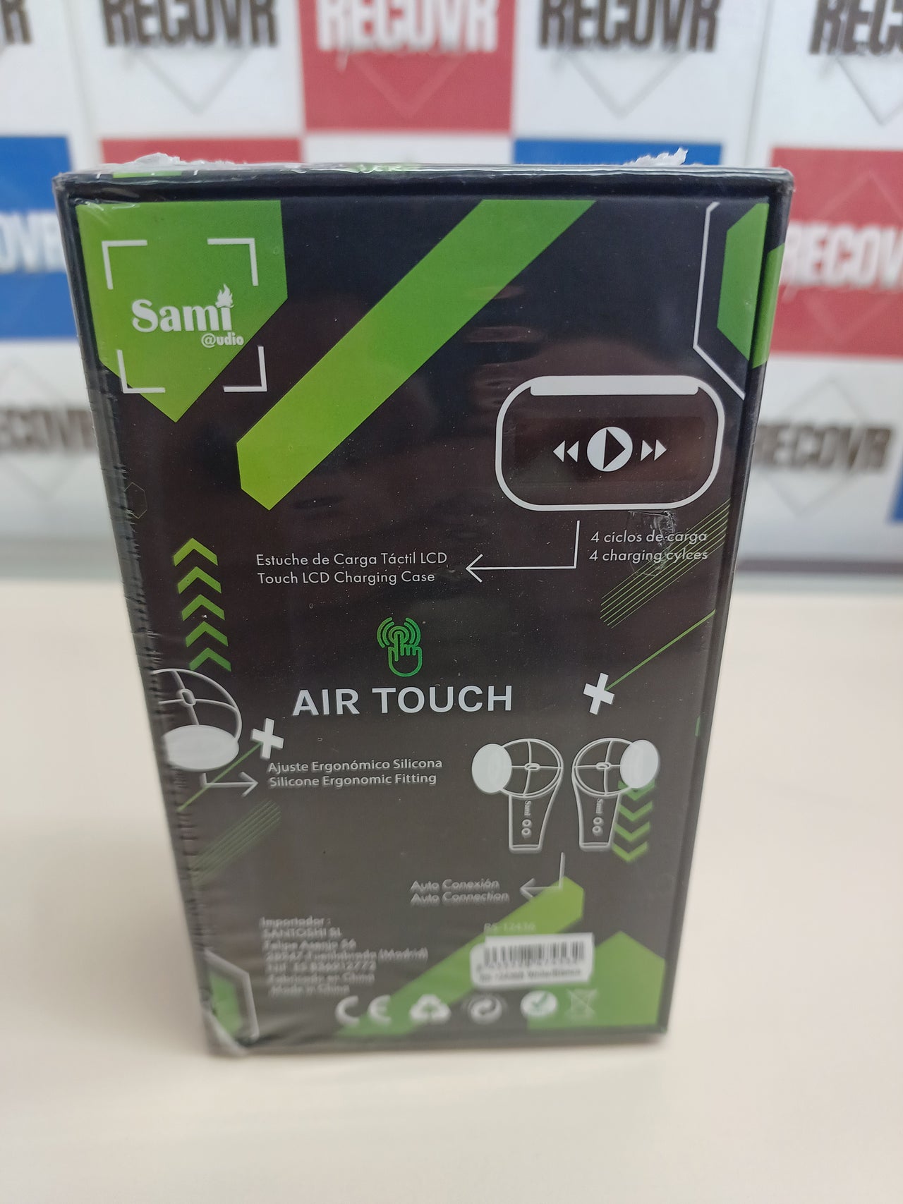 Auriculares Bt Tws Air touch blancos RS-12436