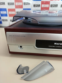 Tocadiscos Estéreo Plateado  Equipo Karcher KA 8050