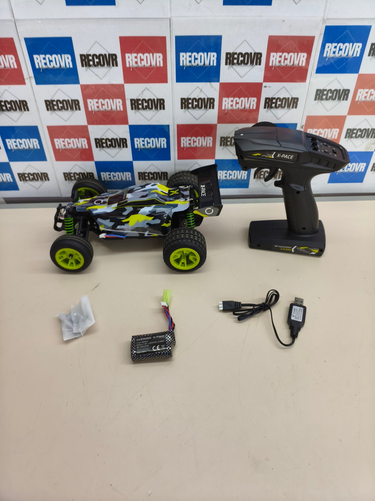 Coche teledirigido Overmax X-Pace RC 4x4 45 km/h