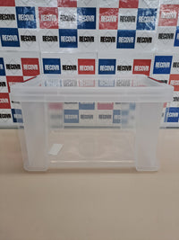 Caja almacenamiento 17 L transparente apilable – Sundis