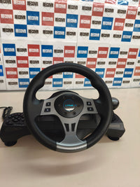 Trust GXT Movi, volante gaming para PC con pedales y levas