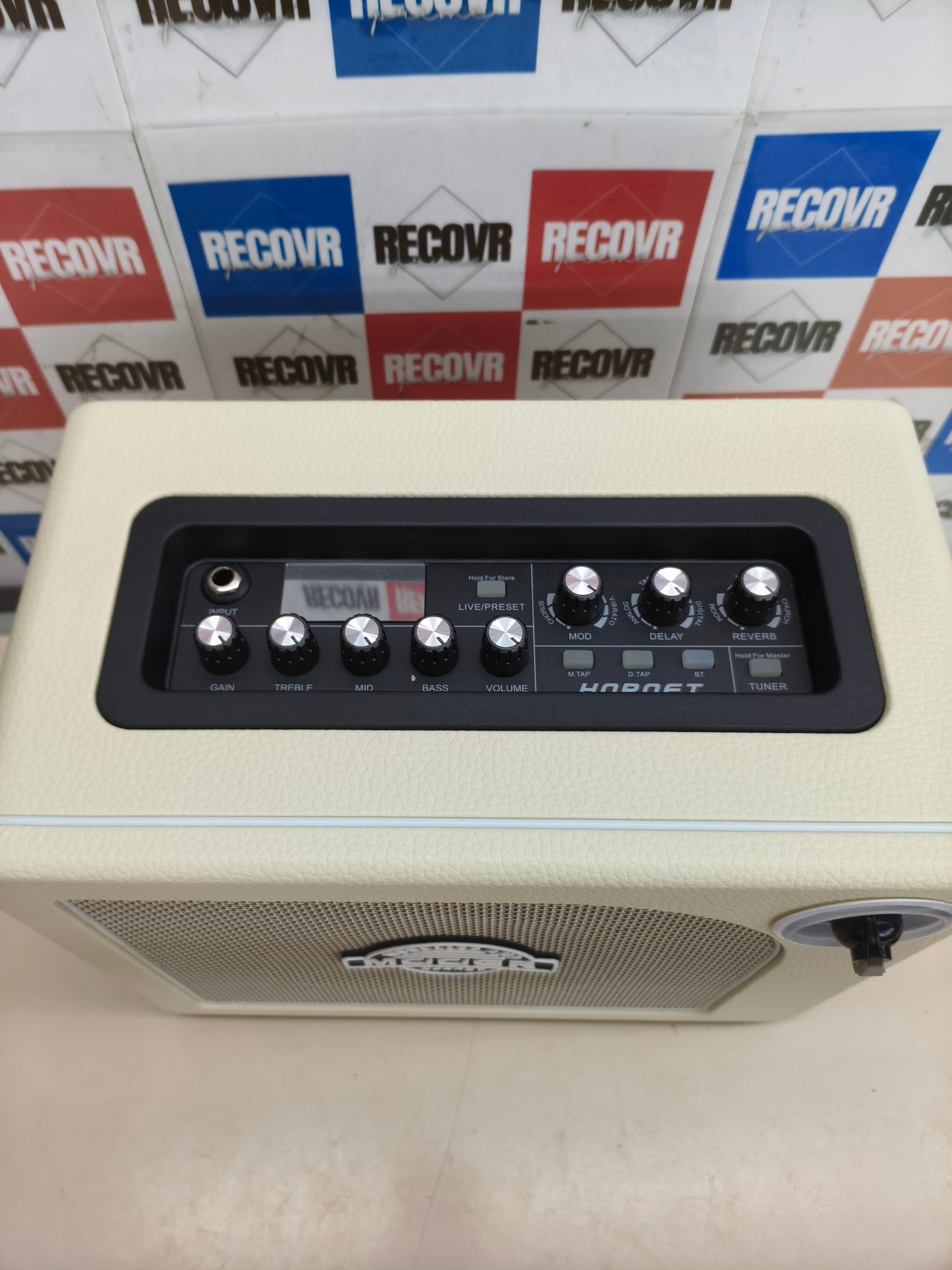 Amplificador guitarra 15W Mooer Hornet blanco