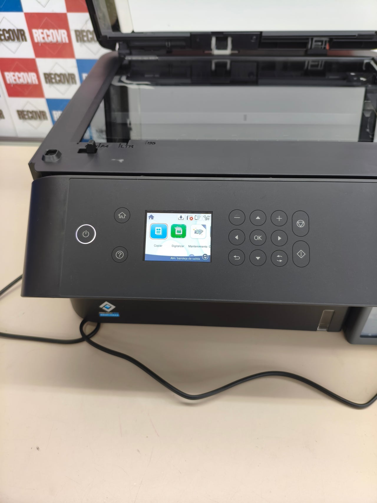 Impresora Epson EcoTank ET-3950 con depósito de tinta Wi-Fi A4 con dúplex y ADF 30 hojas