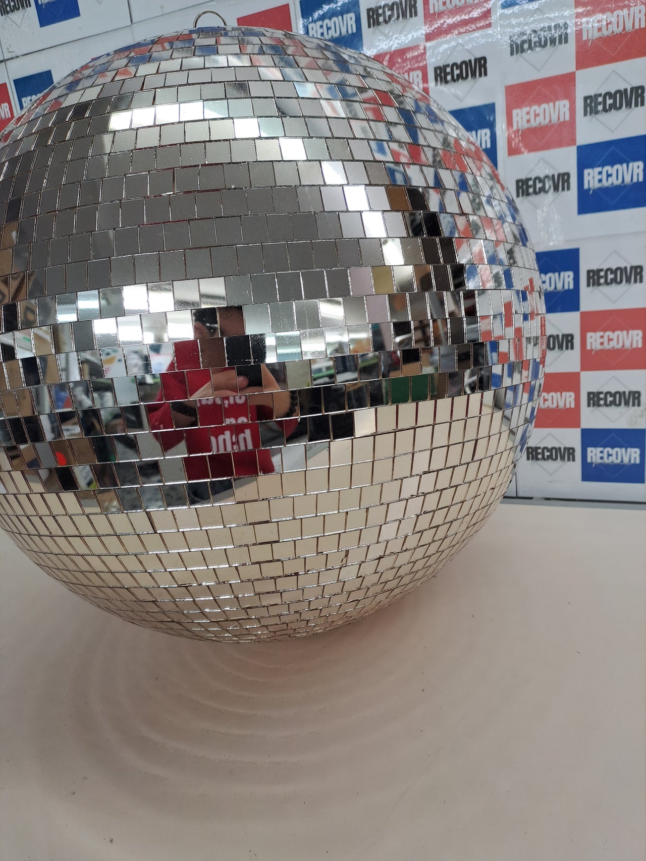Bola discoteca 50cm decorativa fiesta Relaxdays