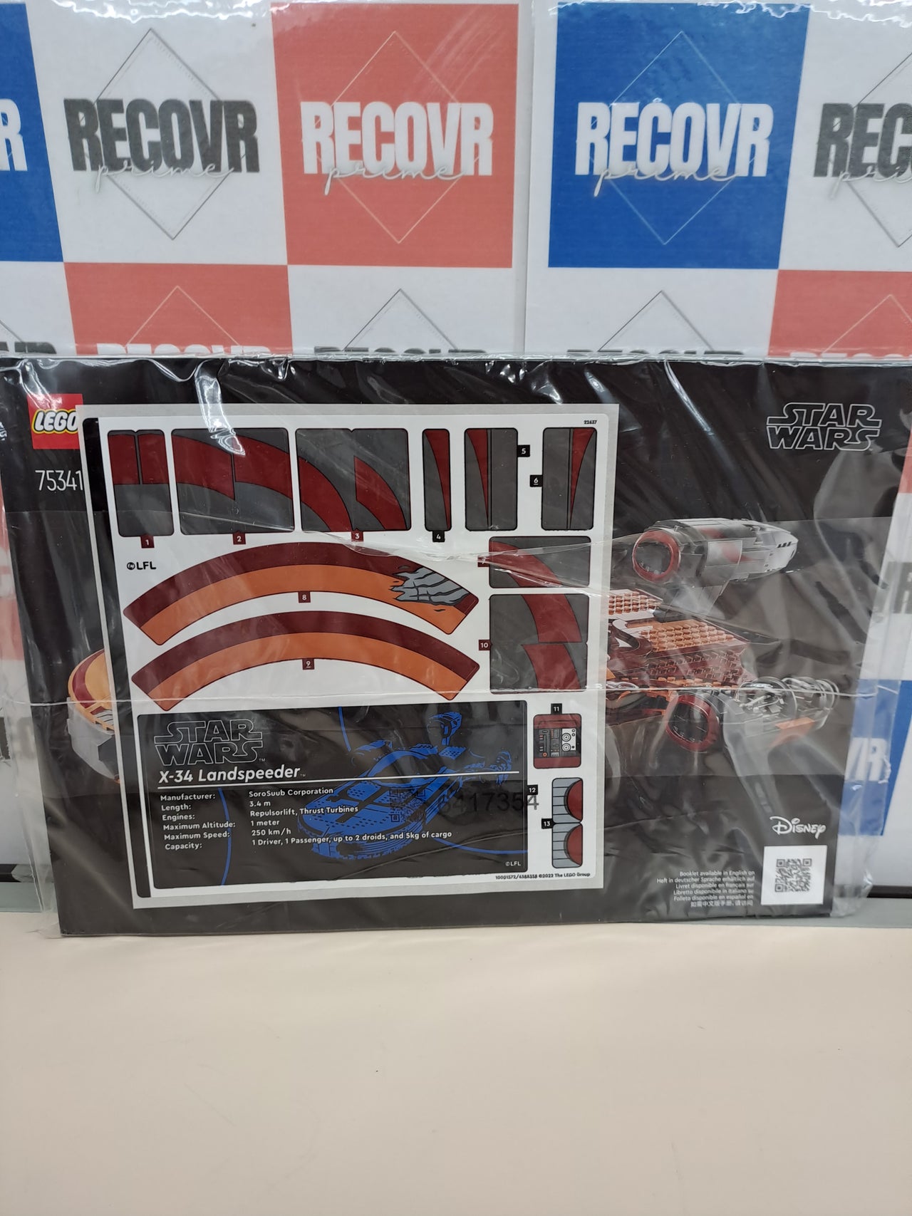LEGO Star Wars Landspeeder de Luke maqueta colección adultos