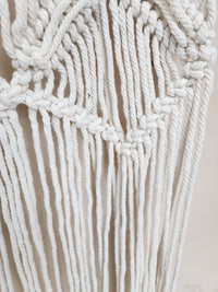 Cortina macramé 90 x 180 cm