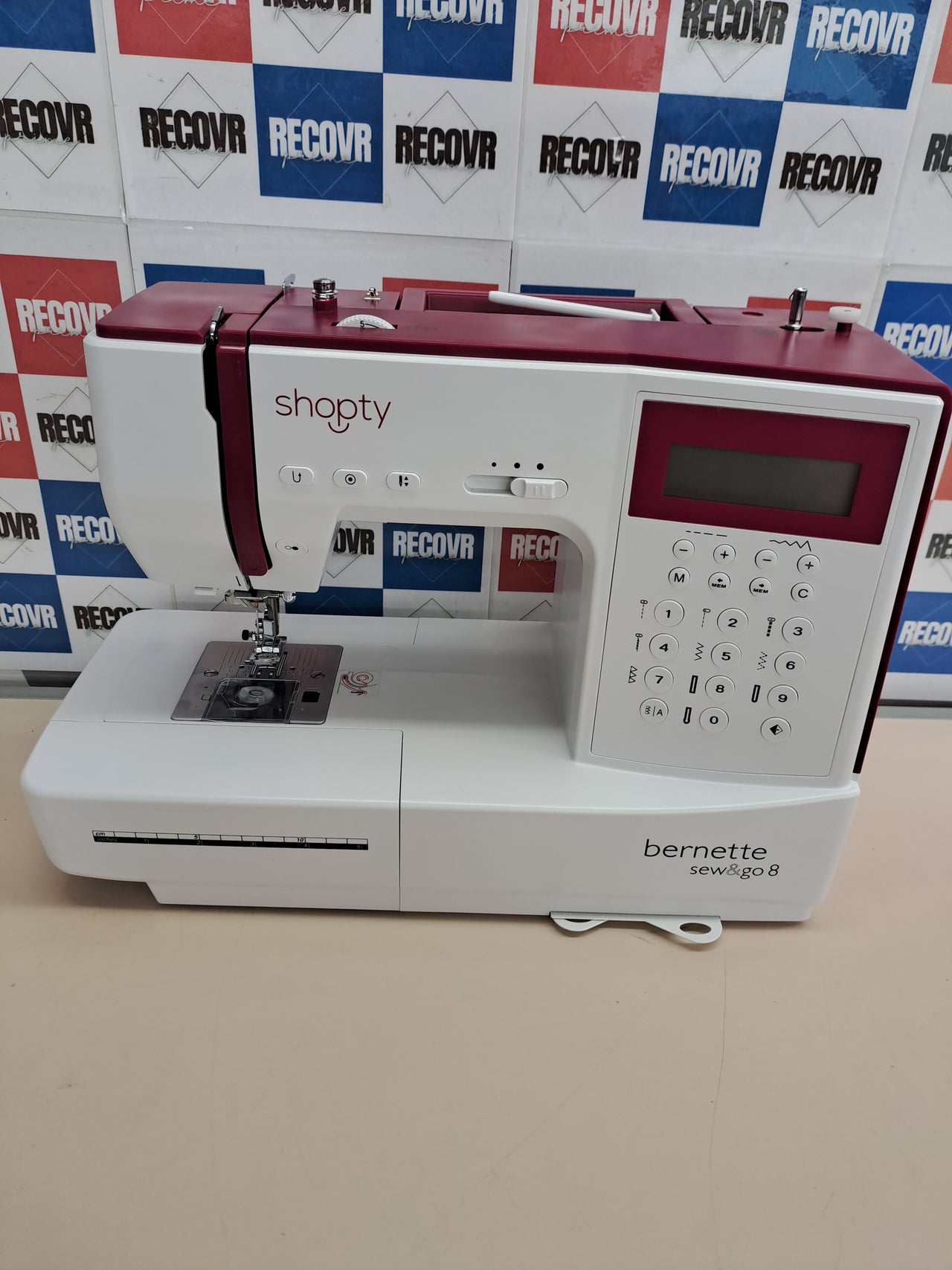 Máquina de coser Bernette para patchwork