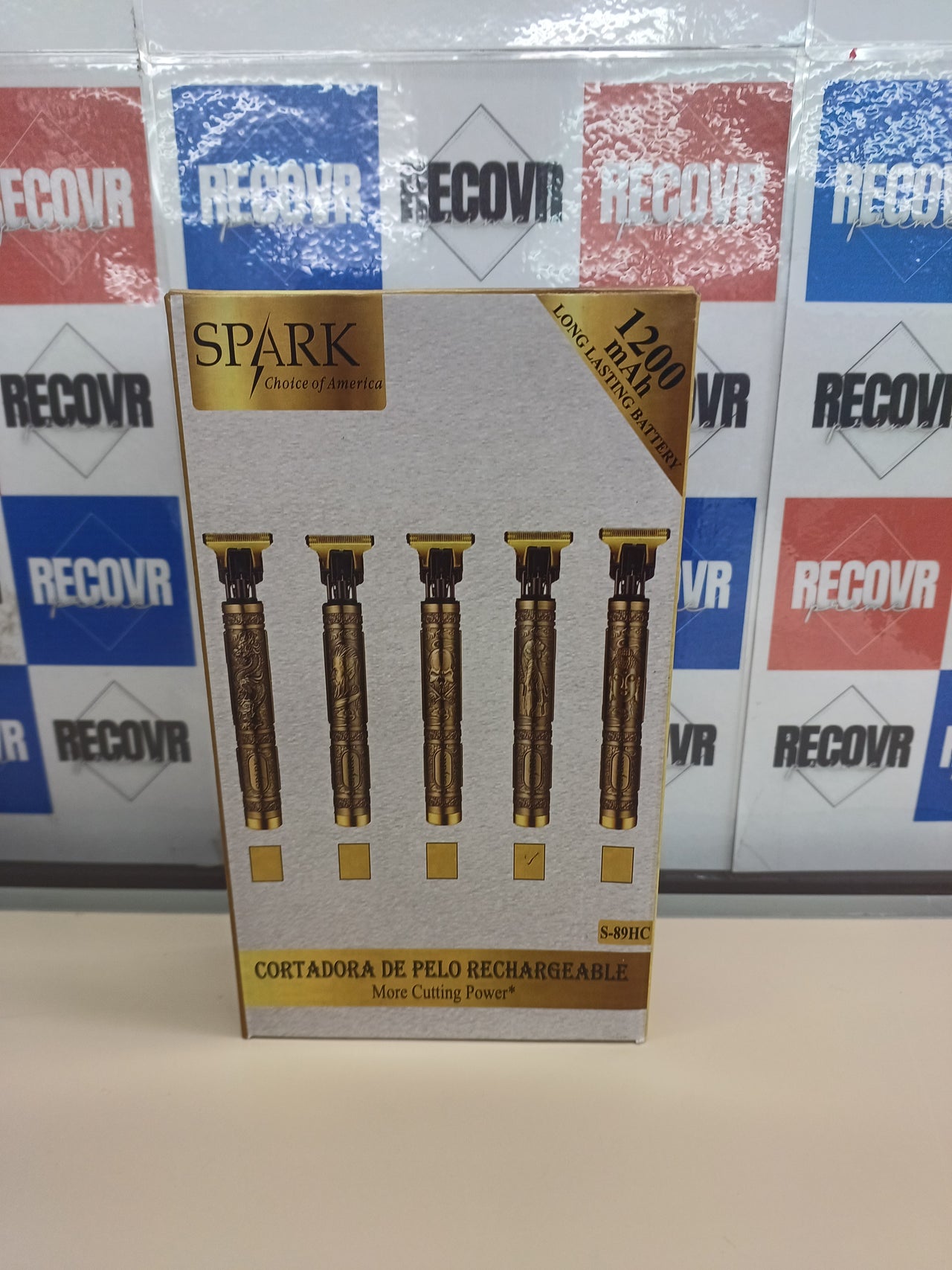 Maquinilla Pelo Recargable 90-180min 3W 1200mAh S-89HC