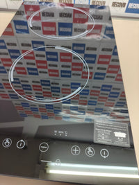 Placa de inducción GTKZW de 2 fuegos y 3600 W con 9 niveles