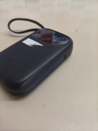 Baseus Powerbank 20.000 mAh, 45 W, con 2 cables USB-C integrados, negro.