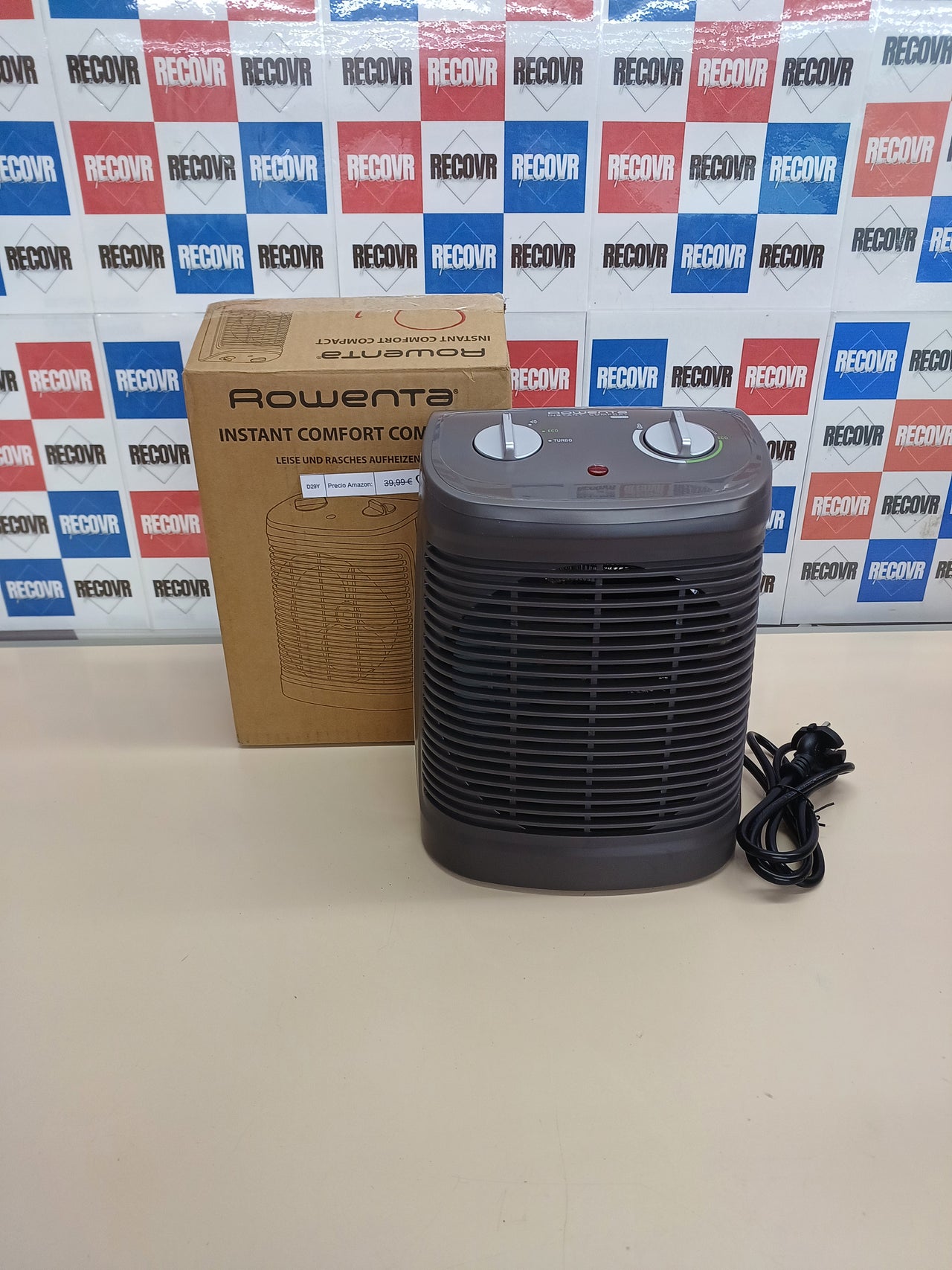 Calefactor Rowenta Comfort Compact SO2320