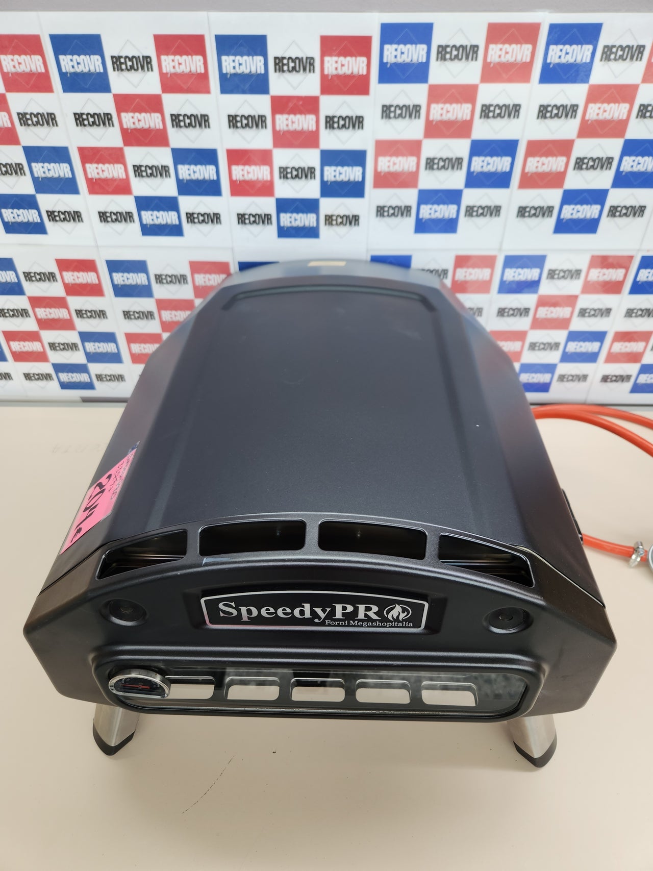 Forno per Pizza a Gas in Acciaio Pietra Rotante Automatica 500 gradi SpeedyPRO Forno da Esterno Portatile