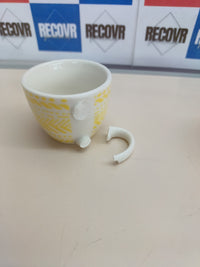 Tazas Espresso con Platillo Tognana Iris Agua