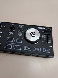 Controlador DJ USB compacto 2 canales táctil