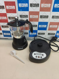 Cafetera moka eléctrica programable para 3 tazas