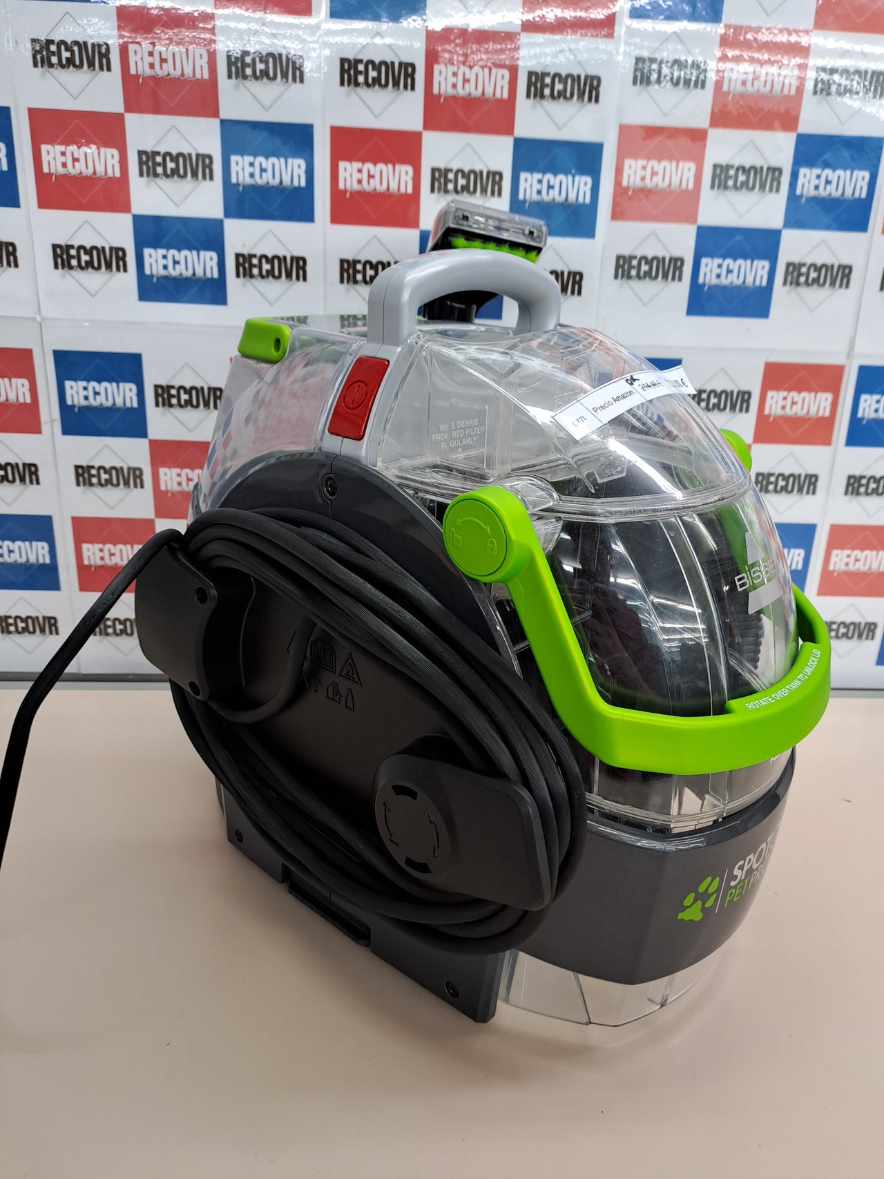 Limpiador tapicerías portátil 750 W – Bissell