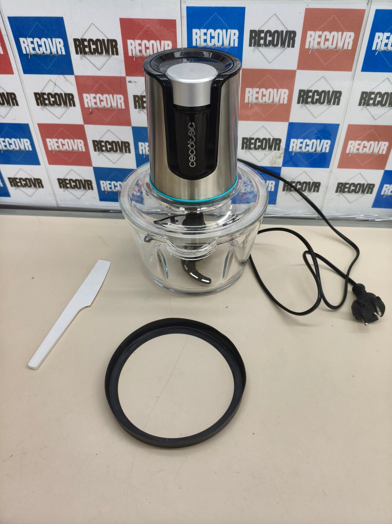 Picadora de alimentos eléctrica Cecotec 500w