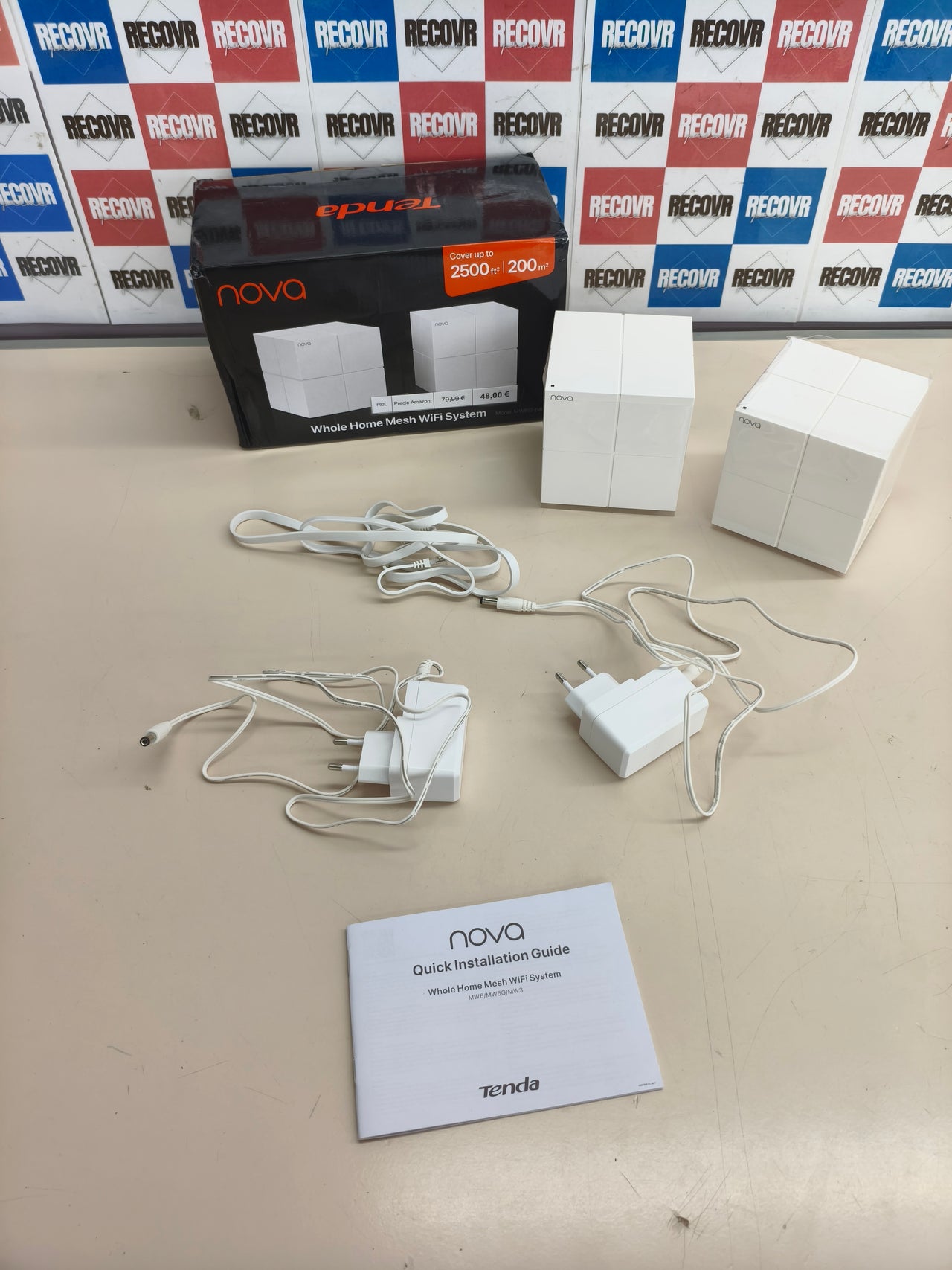 Tenda Nova MW6 sistema WiFi Mesh AC1200 pack 2