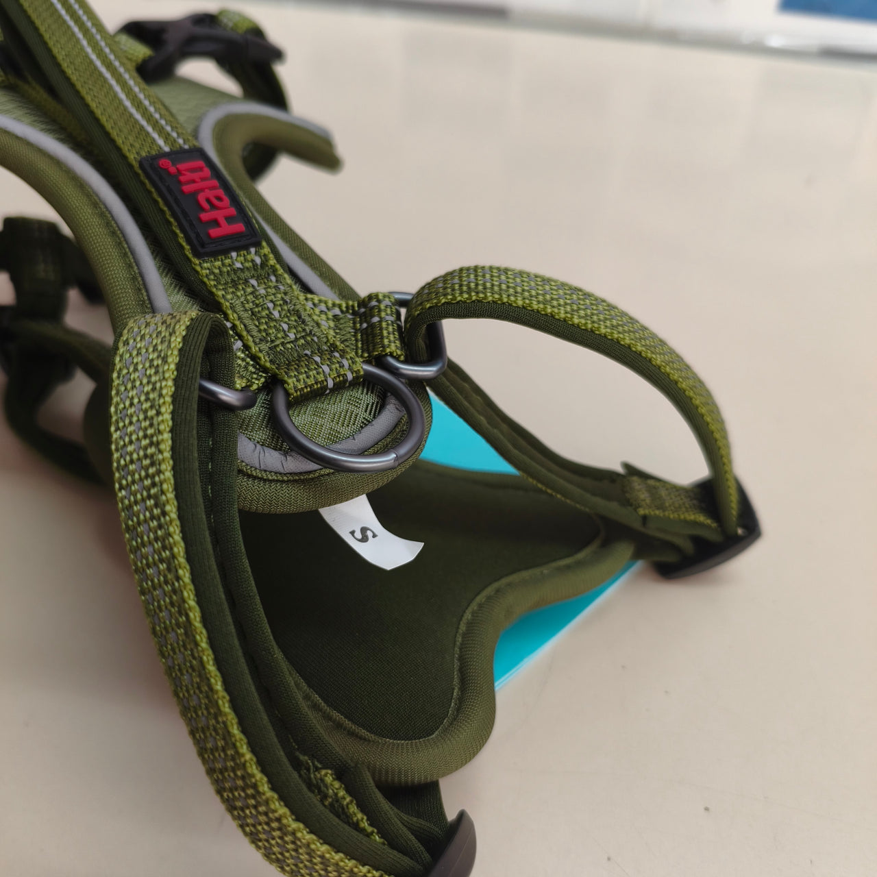 Arnés Halti Anatomy para perro, talla S, verde