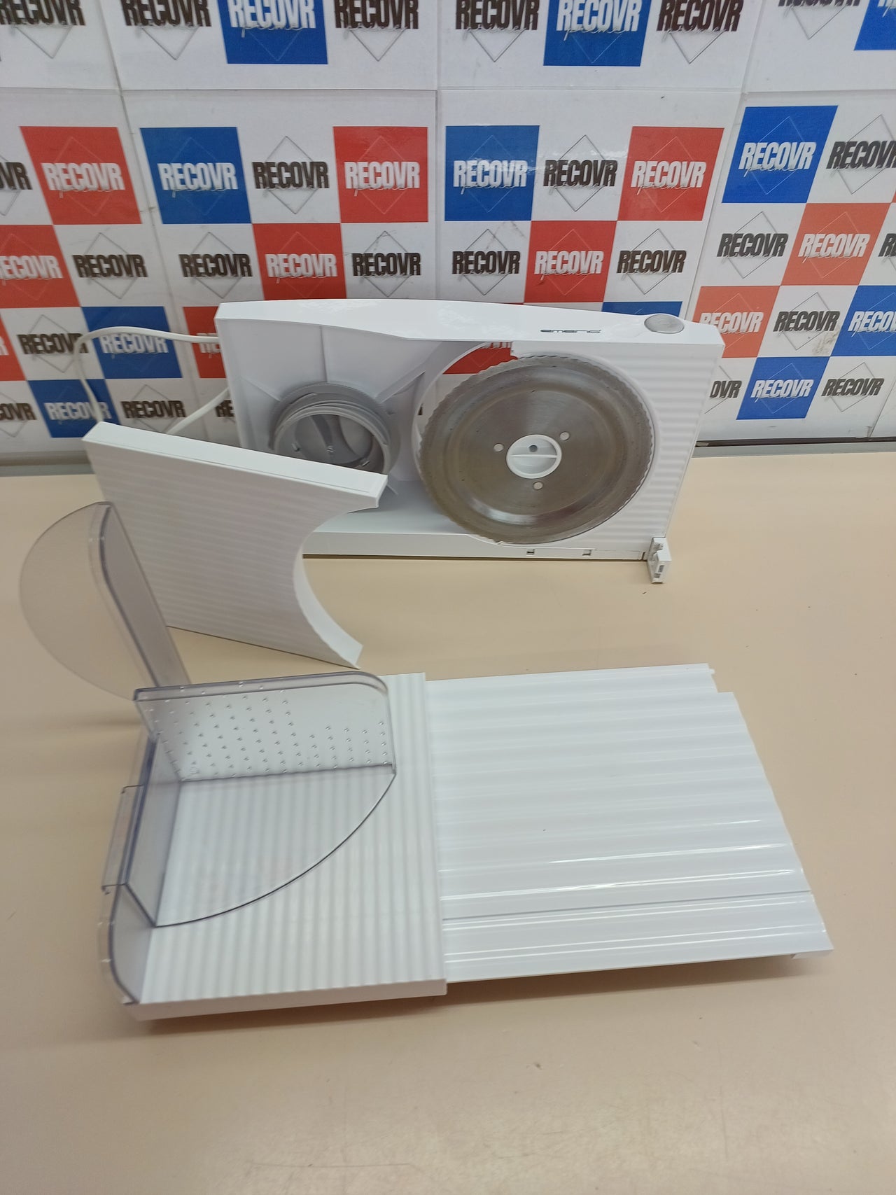 Cortadora multiusos plegable 100 W cuchilla inox ajustable – Emerio