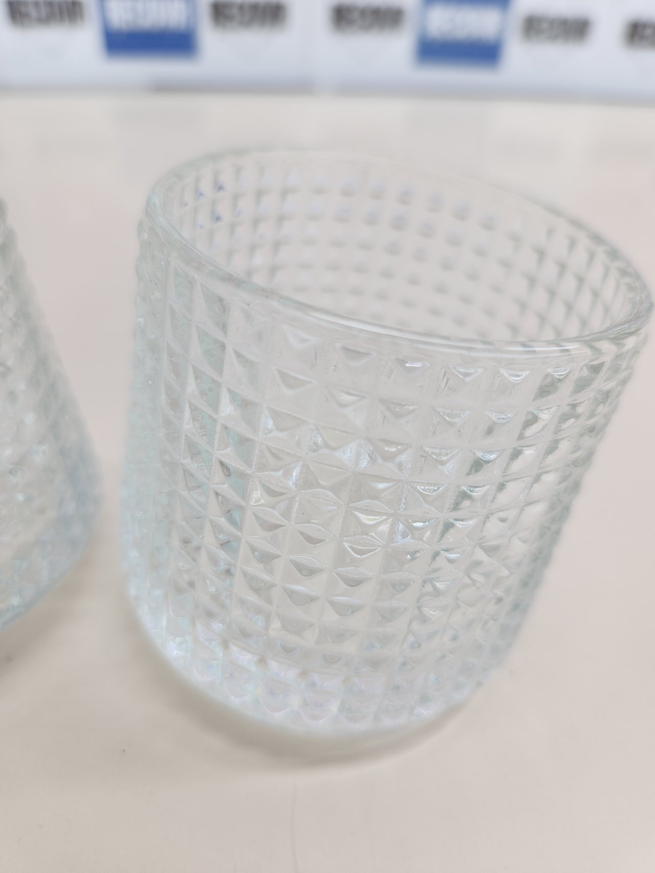 Juego 2 Vasos de Whisky 160 ml, Vaso Whisky La Superficie de La Mesa Puede Girar 360 Grados, Relax y Descomprimir para Hombres, (Superficie Curvo-Borde Dorado) Xfeyaqlo