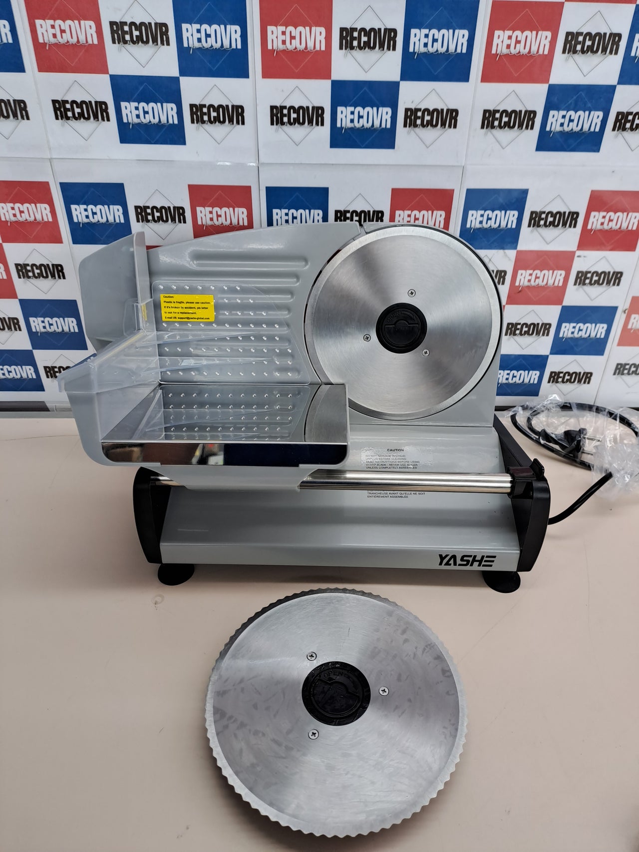 Cortadora de fiambre YASHE 250W