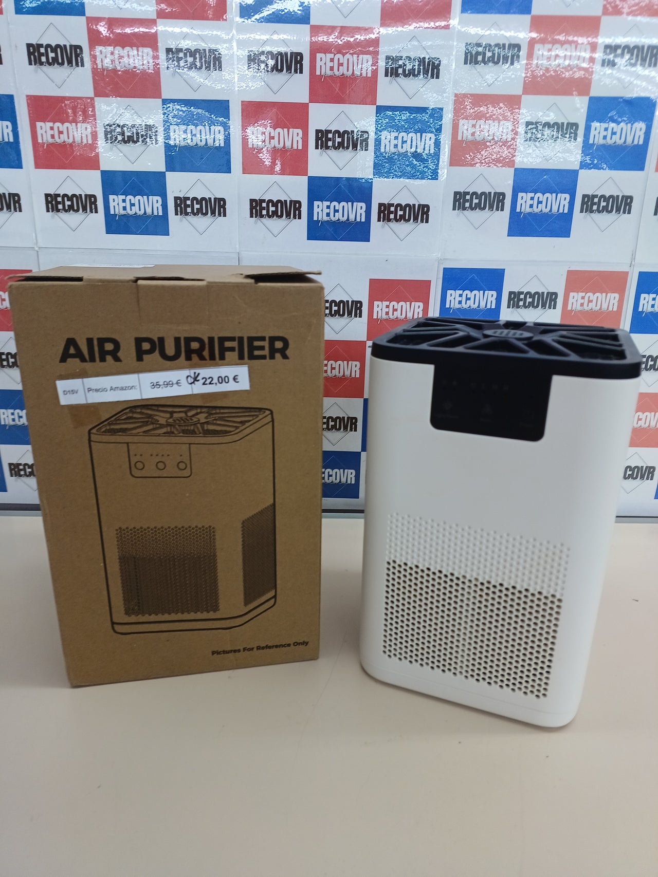 Purificador aire aromaterapia silencioso AROEVE