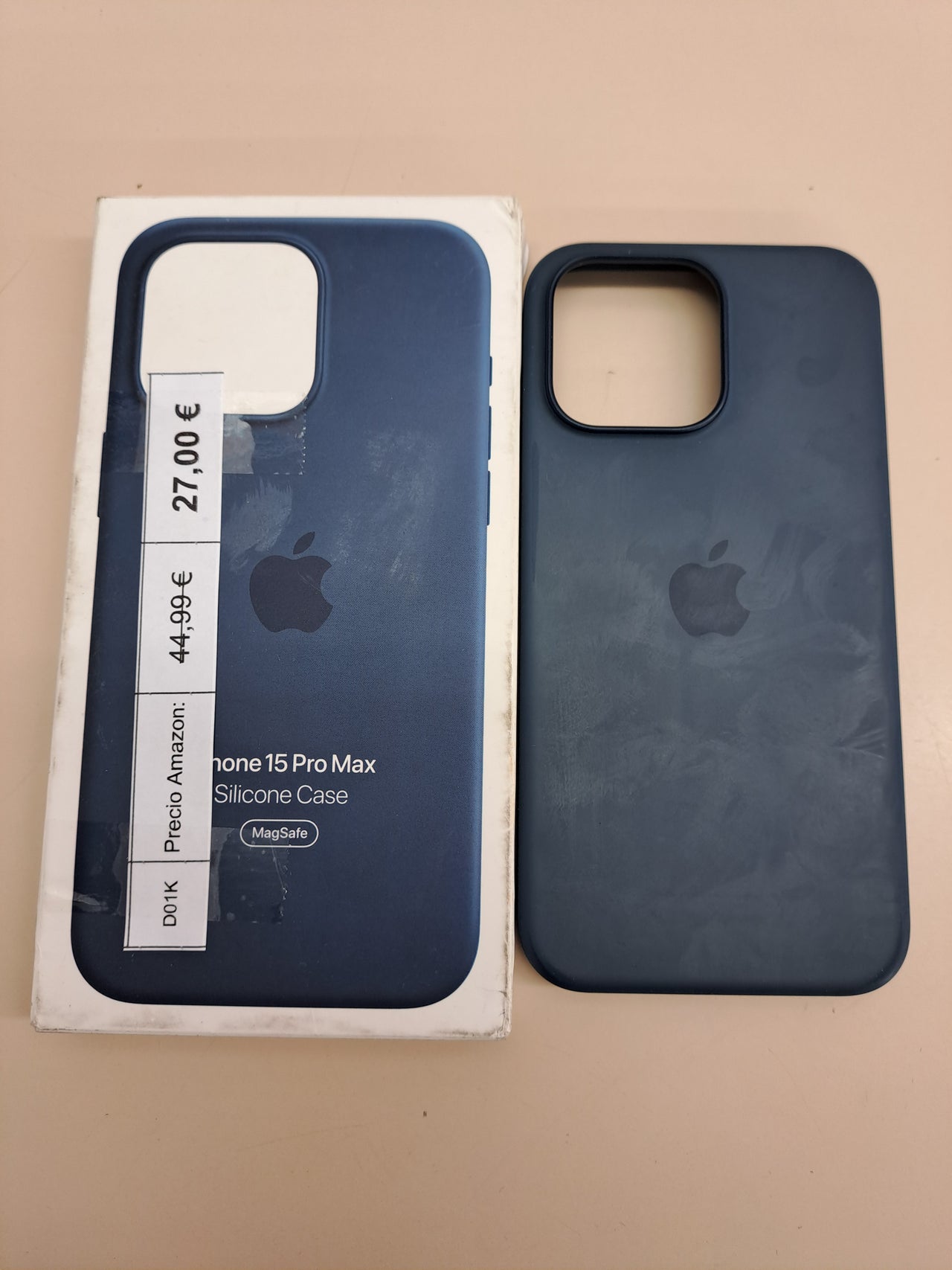 Funda iPhone 15 Pro MAX Silicona MagSafe