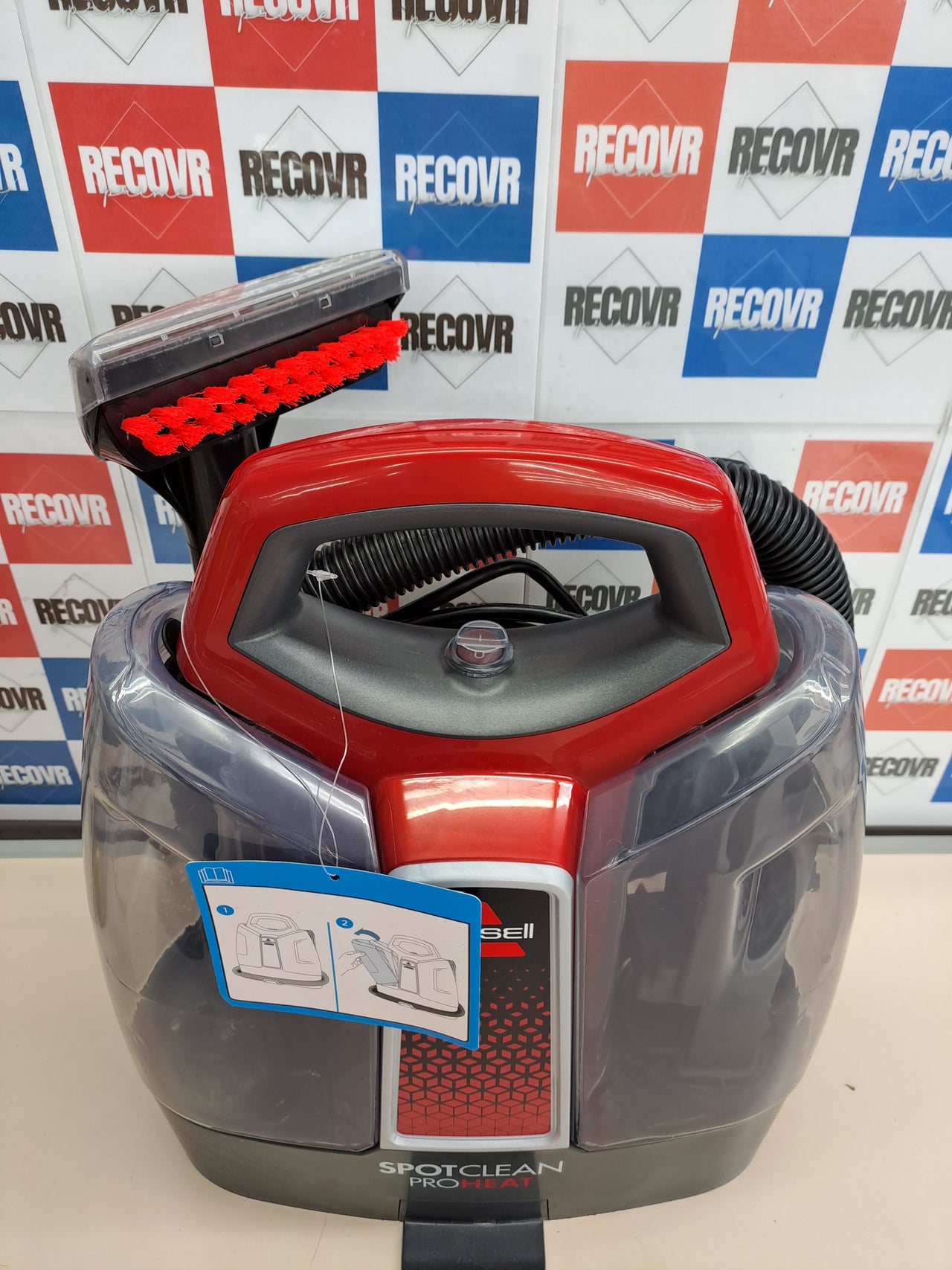 Limpiador tapicerías 330 W con calor – Bissell