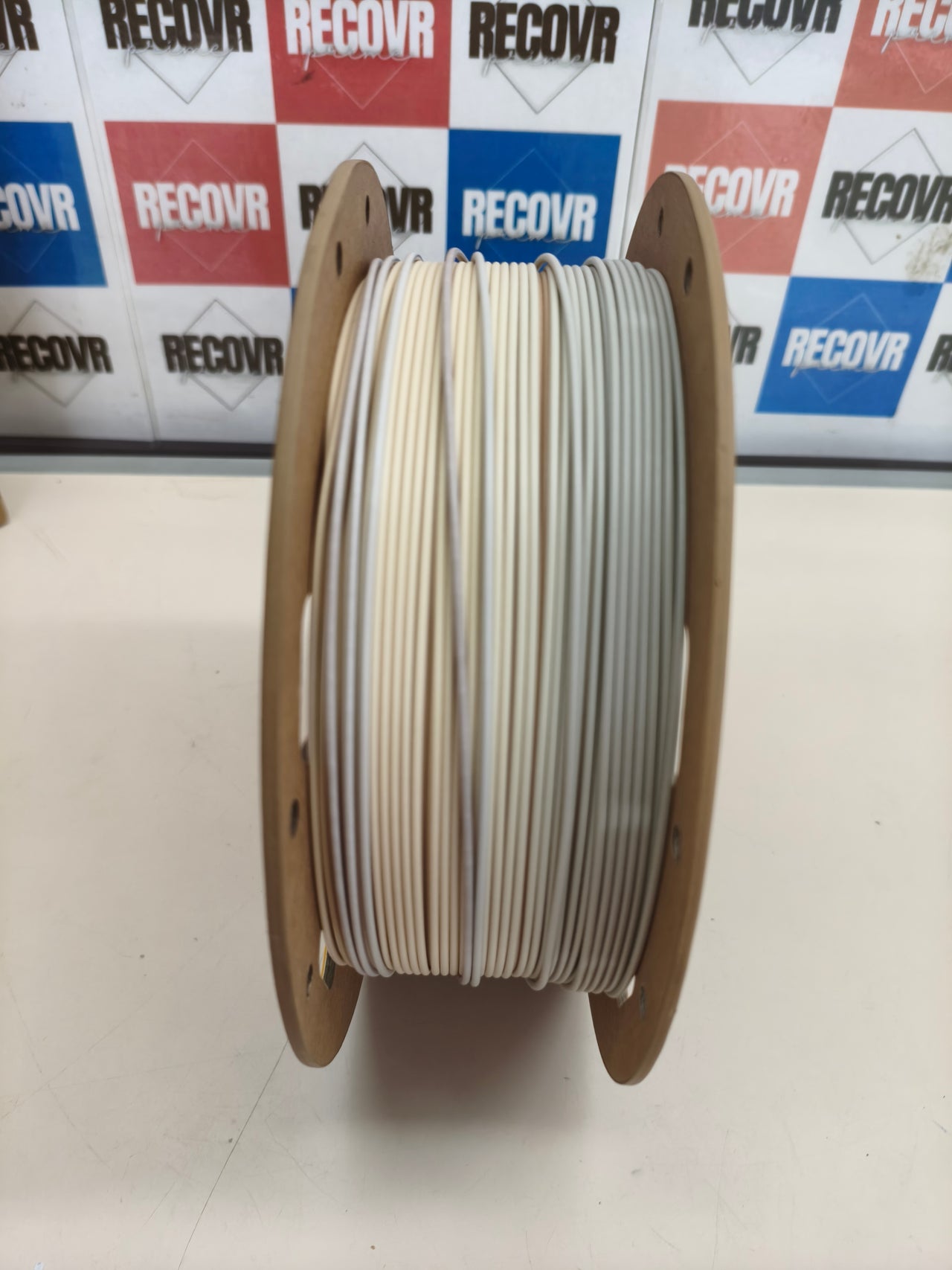 Filamento PLA efecto mármol para impresora 3D, 1,75 mm, 1 kg, roca fósil.