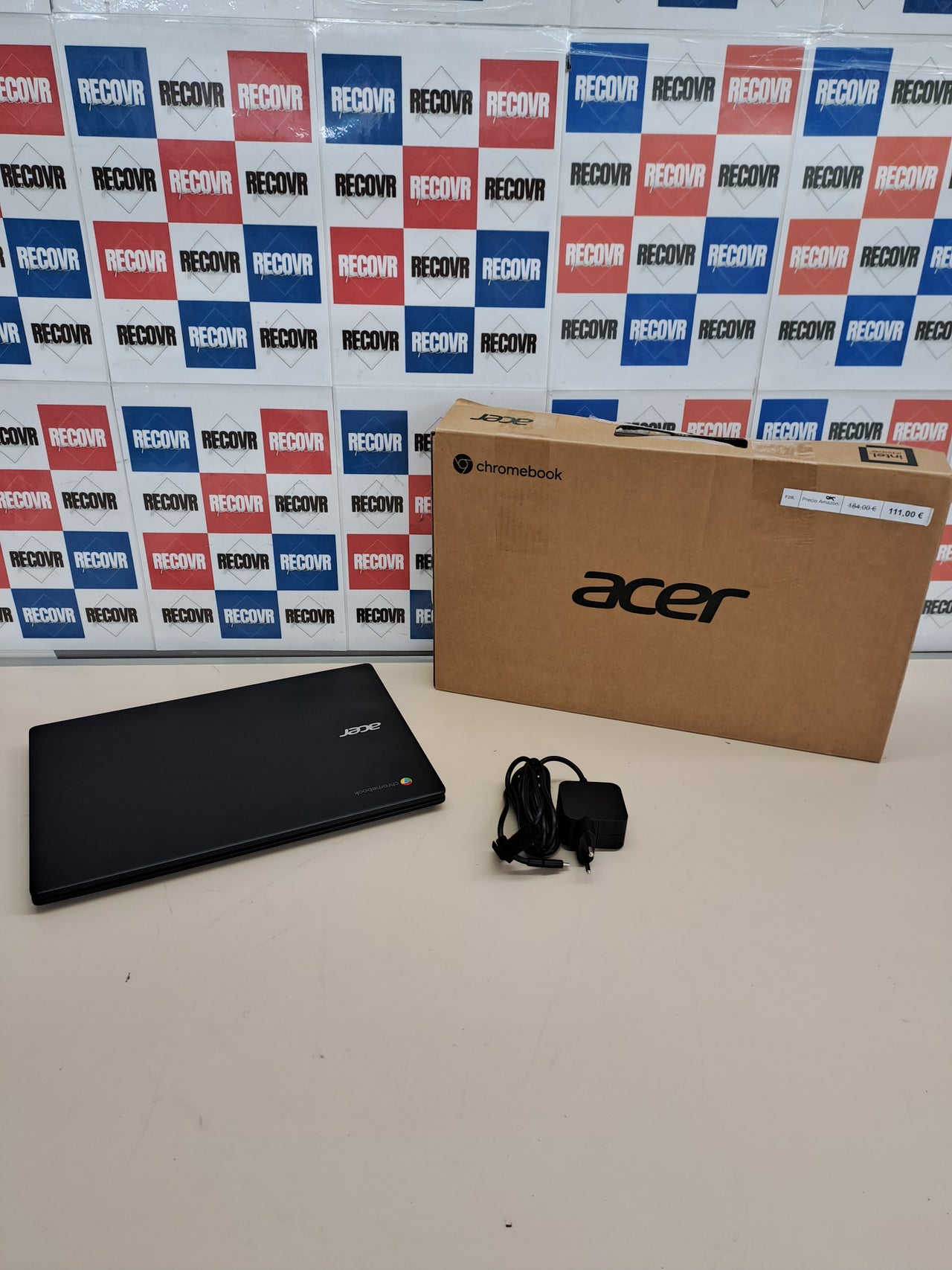 Portátil Chromebook 14” 4GB 128GB Intel Celeron Acer CBOA314 negro